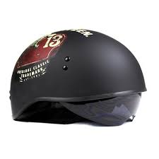 Casco TORC T55 Negro Mate Lucky 13 Tank M Abierto